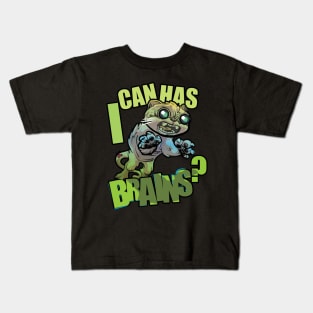 i can has BRAINS? Kids T-Shirt